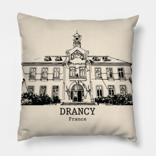 Drancy - France Pillow