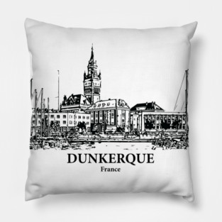Dunkerque - France Pillow