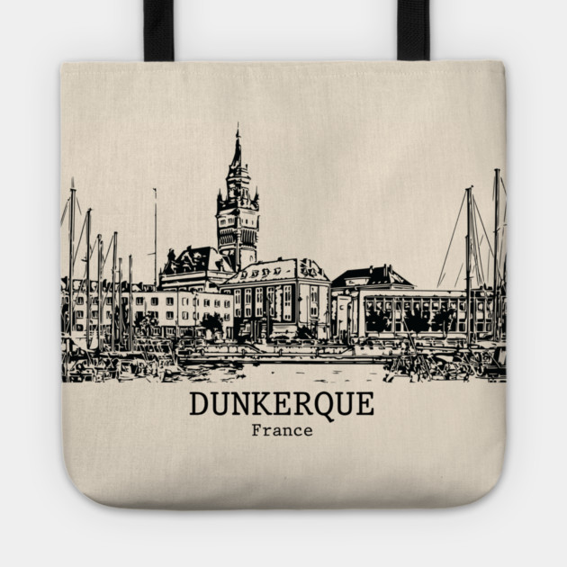 Dunkerque - France Tote by Lakeric