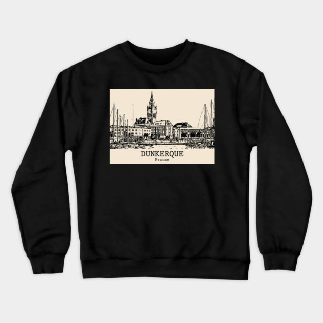 Dunkerque - France Crewneck Sweatshirt by Lakeric