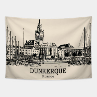 Dunkerque - France Tapestry