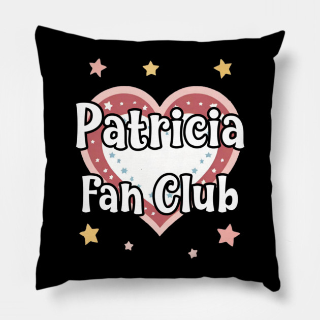 Patricia Fan Club Pillow by Grave Digs