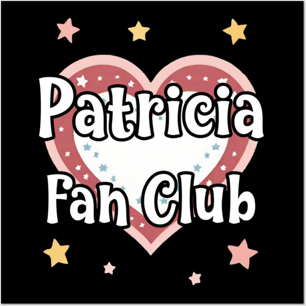 Patricia Fan Club Wall Art by Grave Digs