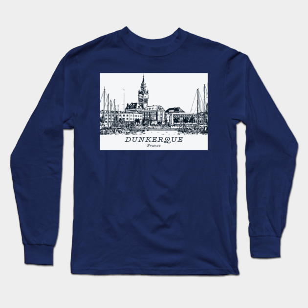 Dunkerque - France Long Sleeve T-Shirt by Lakeric