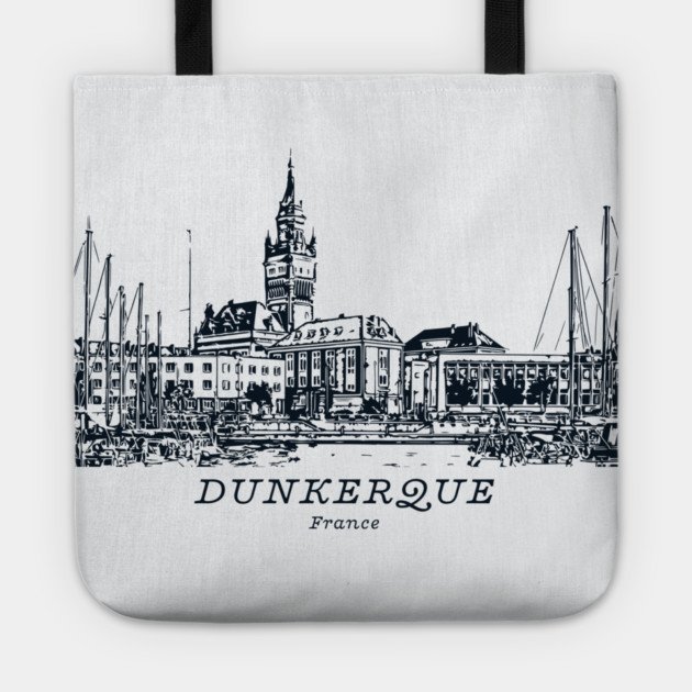 Dunkerque - France Tote by Lakeric