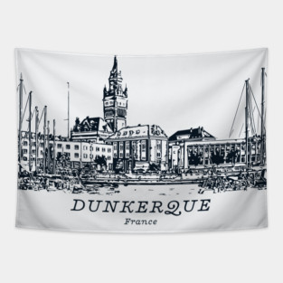 Dunkerque - France Tapestry