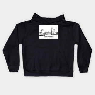 La Rochelle - France Kids Hoodie