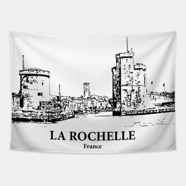 La Rochelle - France Tapestry by Lakeric