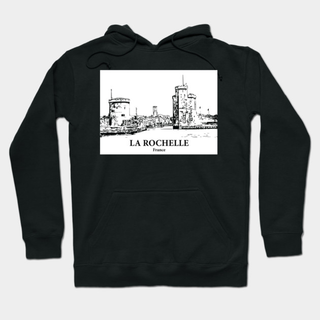 La Rochelle - France Hoodie by Lakeric