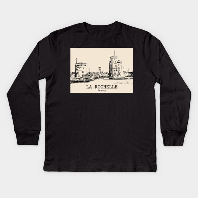 La Rochelle - France Kids Long Sleeve T-Shirt by Lakeric