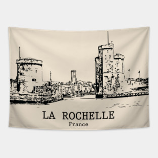 La Rochelle - France Tapestry