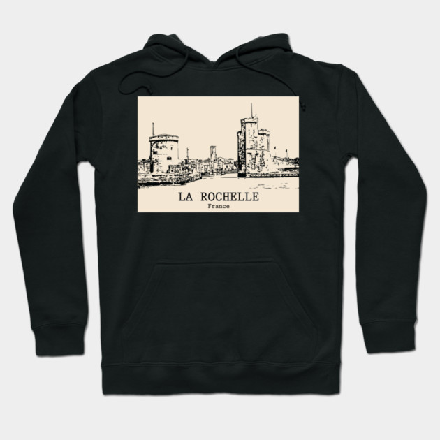 La Rochelle - France Hoodie by Lakeric
