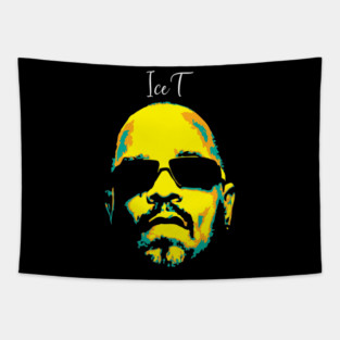 Ice T Pop Art. Tracy Lauren Marrow. an American musician, rapper, songwriter, actor, record producer, and author. hardcore punk. gangsta rap. Tapestry