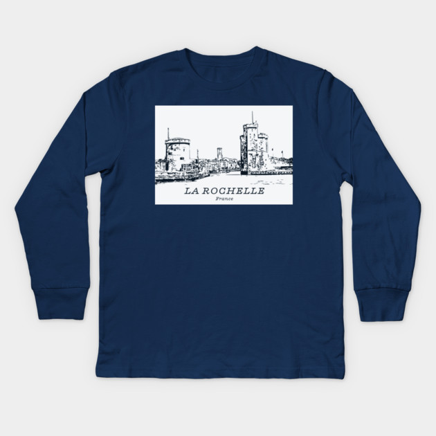 La Rochelle - France Kids Long Sleeve T-Shirt by Lakeric