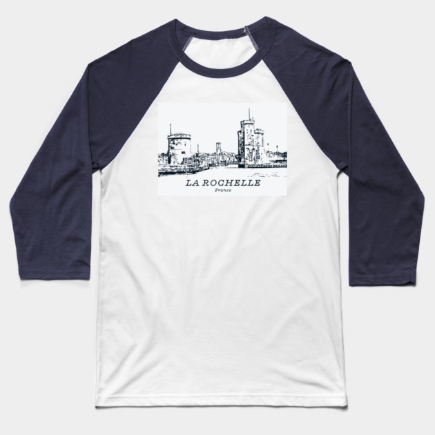 La Rochelle - France Baseball T-Shirt by Lakeric