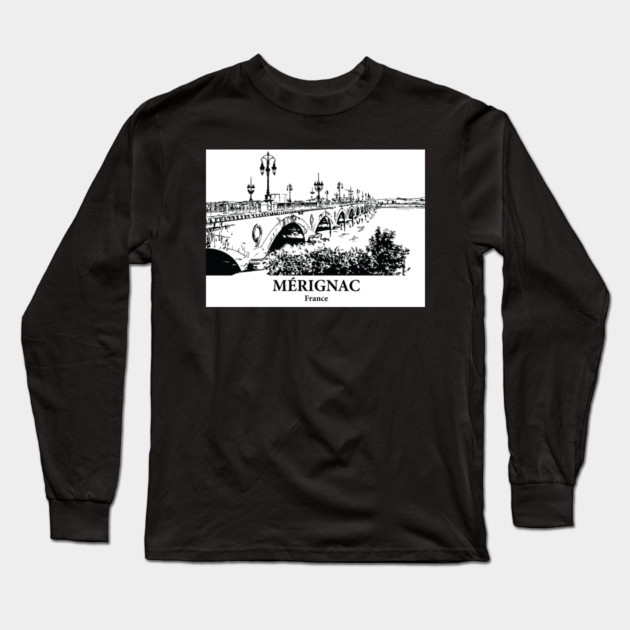 Mérignac - France Long Sleeve T-Shirt by Lakeric