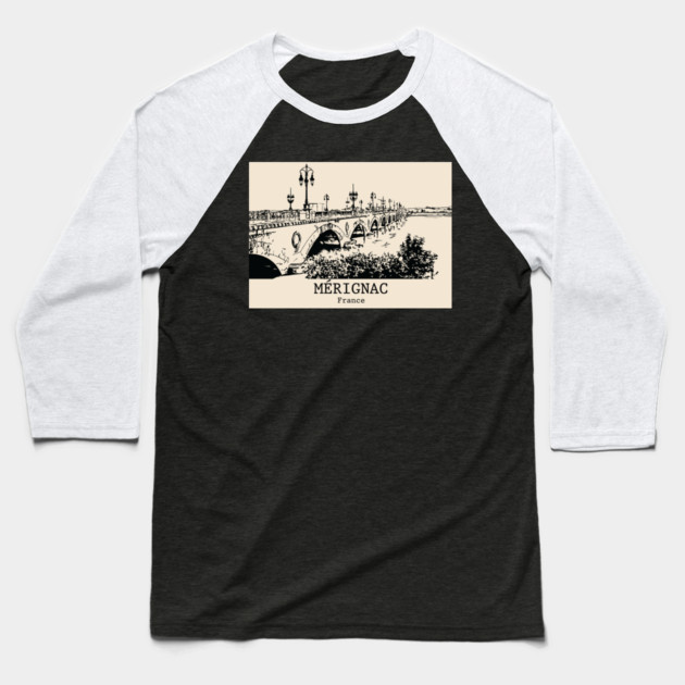 Mérignac - France Baseball T-Shirt by Lakeric