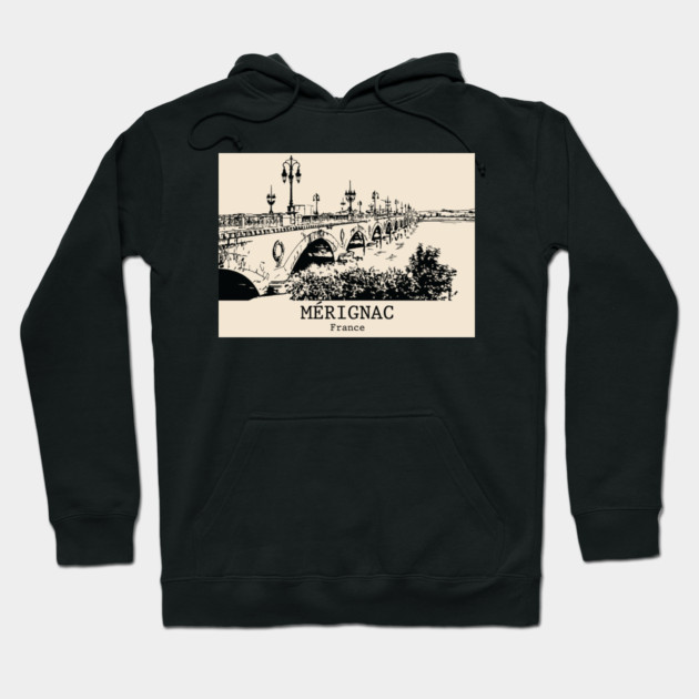 Mérignac - France Hoodie by Lakeric