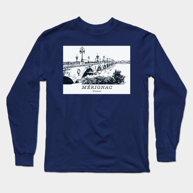 Mérignac - France Long Sleeve T-Shirt by Lakeric