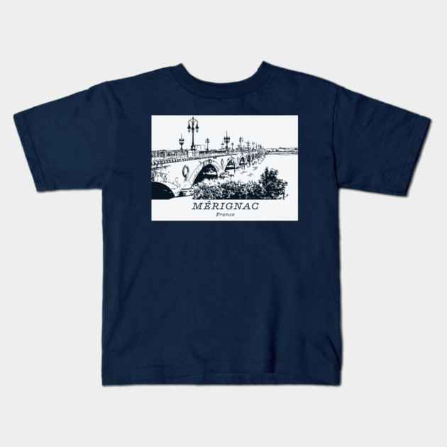 Mérignac - France Kids T-Shirt by Lakeric
