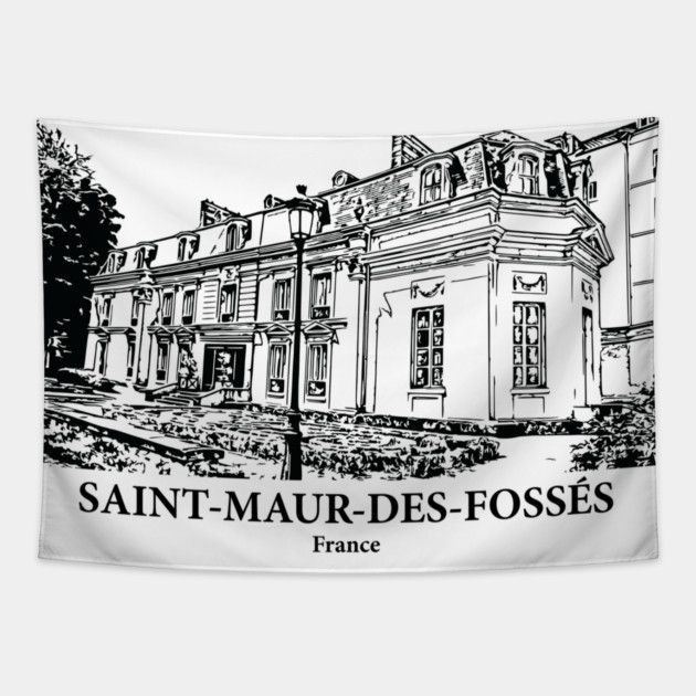 Saint-Maur-des-Fossés - France Tapestry by Lakeric