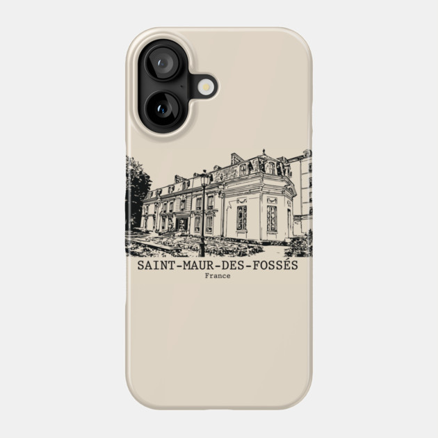 Saint-Maur-des-Fossés - France Phone Case by Lakeric