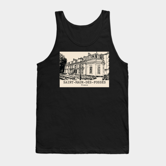 Saint-Maur-des-Fossés - France Tank Top by Lakeric