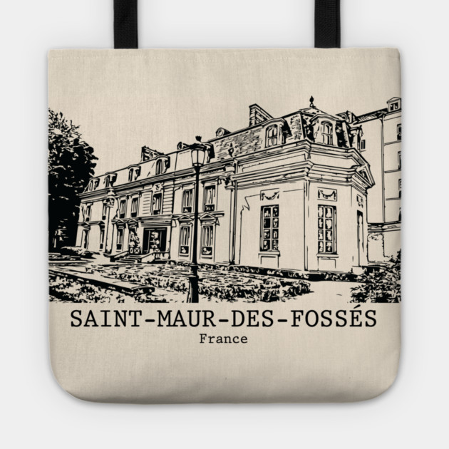 Saint-Maur-des-Fossés - France Tote by Lakeric
