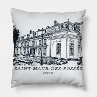 Saint-Maur-des-Fossés - France Pillow