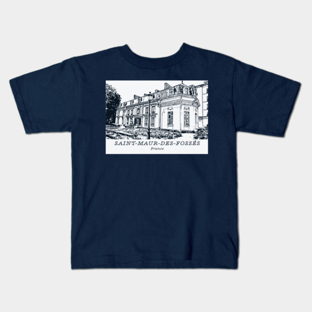 Saint-Maur-des-Fossés - France Kids T-Shirt by Lakeric