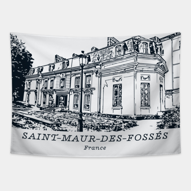 Saint-Maur-des-Fossés - France Tapestry by Lakeric
