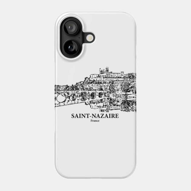 Saint-Nazaire - France Phone Case by Lakeric