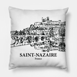 Saint-Nazaire - France Pillow