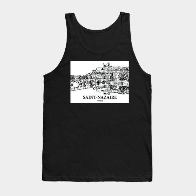 Saint-Nazaire - France Tank Top by Lakeric