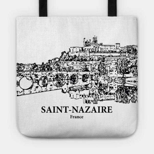 Saint-Nazaire - France Tote by Lakeric
