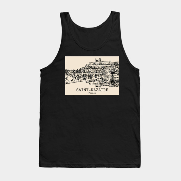 Saint-Nazaire - France Tank Top by Lakeric