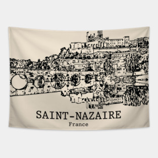 Saint-Nazaire - France Tapestry