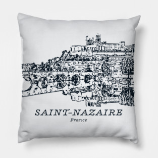Saint-Nazaire - France Pillow