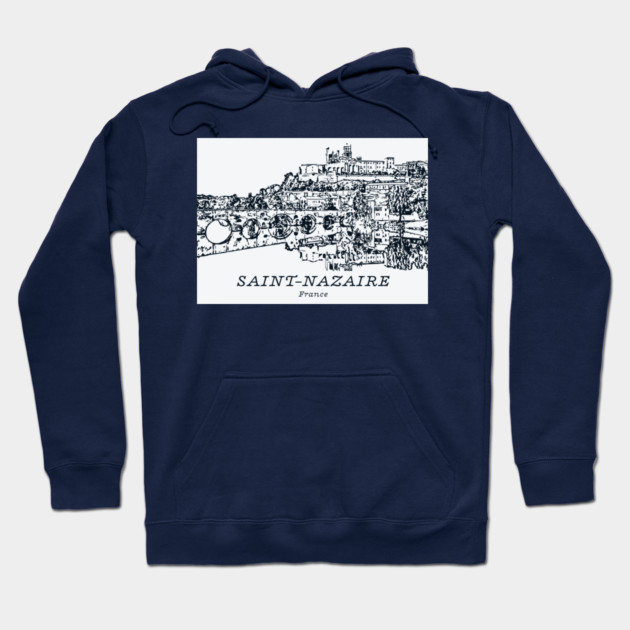 Saint-Nazaire - France Hoodie by Lakeric