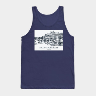 Saint-Nazaire - France Tank Top