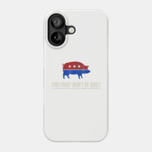 Quiet-Piggy Phone Case