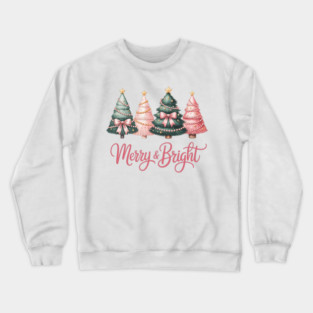 Merry-and-bright Crewneck Sweatshirt