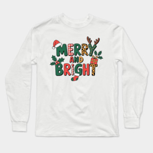 Merry-and-bright Long Sleeve T-Shirt