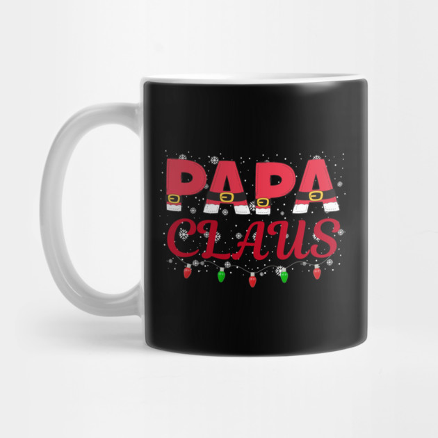Papa Claus Santa Suit Christmas Dad by Creatifly Graphic Tees