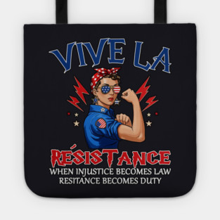 Resistance Becomes Duty Tote