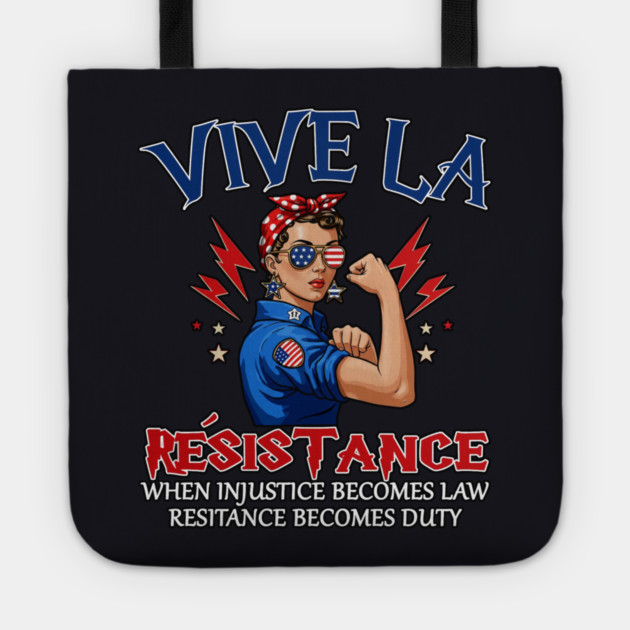 Resistance Becomes Duty Tote by Charles's Store 8