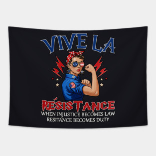 Resistance Becomes Duty Tapestry