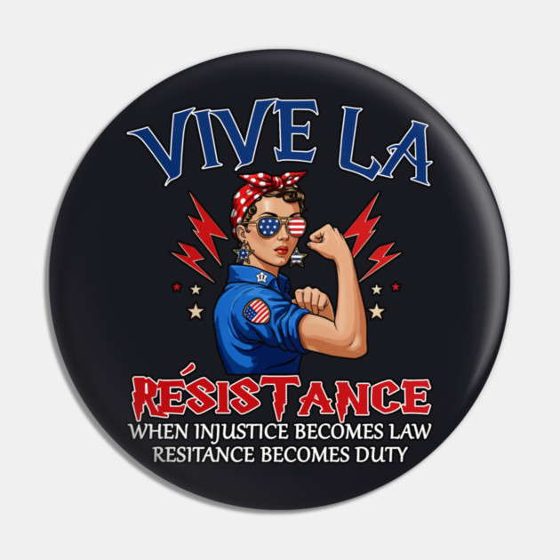 Resistance Becomes Duty Pin by Charles's Store 8