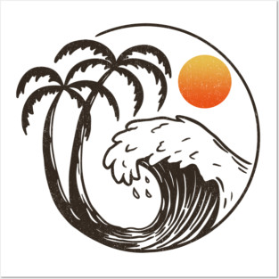 Wave Posters and Art