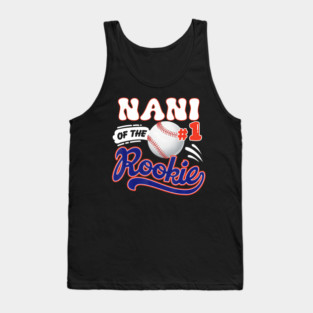 Nani Rookie Of Year 1st Baseball Theme Tank Top